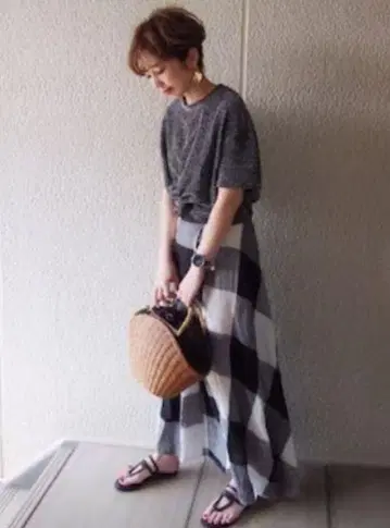Beauty&youth united arrows 린넨 맥시 스커트