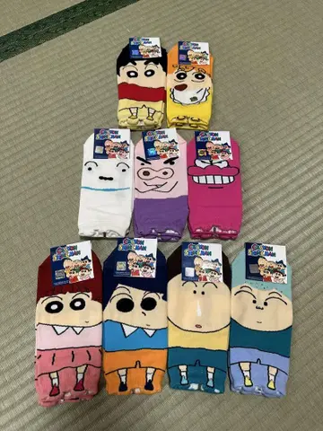 크레용 신짱 양말