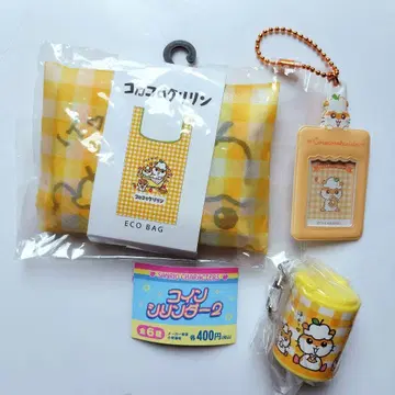 코로코로 린 묶음 판매 코인 실린더 에코백 폴라로이드 홀더