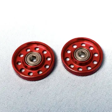 미니 사륜구동 경량 13mm 알루미늄 롤러 빨간색 타사 제품