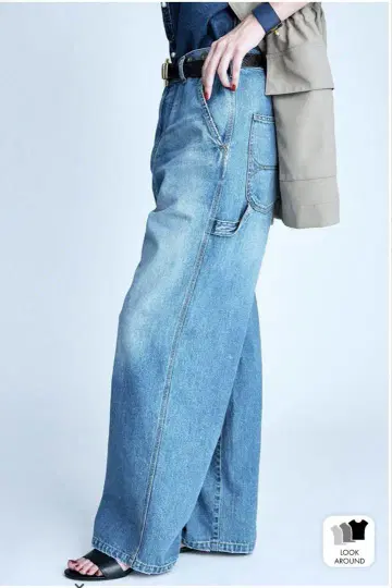 BRILL 데님 페인터 팬츠