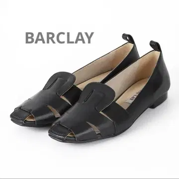 버클레이 그루카 펌프스 BARCLAY 블랙 천연 가죽 로퍼