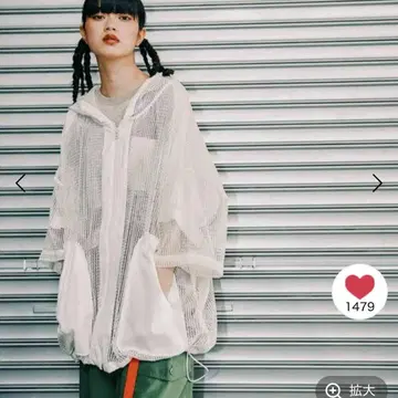 니코앤드 [MODE NORM CORE] 메쉬 루즈 후드티