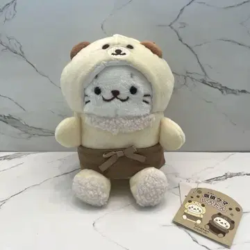 커피 곰 시로탄 봉제 인형