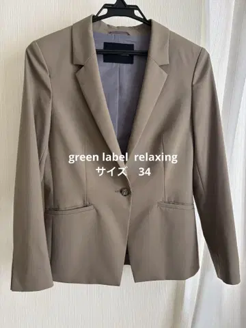 green label relaxing 자켓 34
