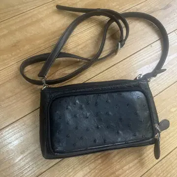 미사용 미니백 지갑 파우치 블랙