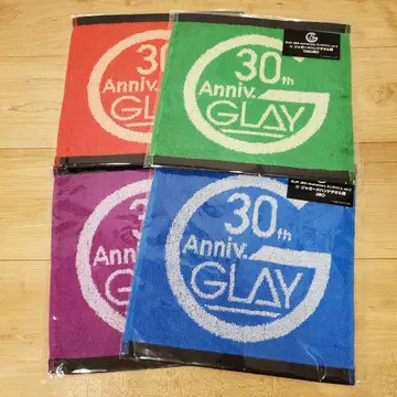 GLAY 30th Anniv. 타월 4색 세트