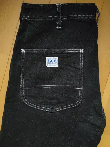 Lee 블랙 페인터 팬츠 size M