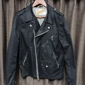 Schott 더블 라이더 자켓 40 블랙