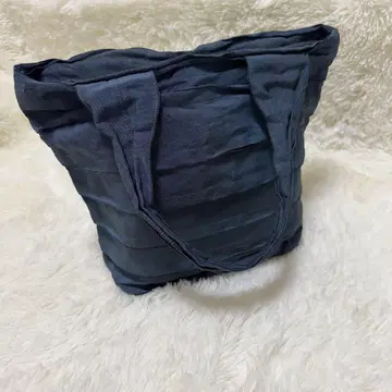 새상품급 카구라야 다다미 가장자리 토트백 블루 그레이 A4 경량