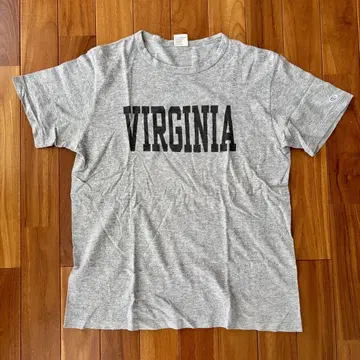 Champion 런 택 VIRGINIA 티셔츠 XL 헤더 그레이