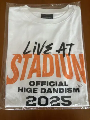 Official 히게단 dism 스타디움 티셔츠 M