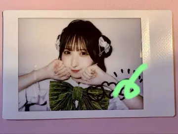 CANDY TUNE 오가와 나나코 친필 사인 폴라로이드