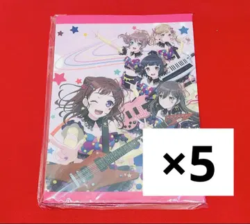 BanG Dream! 10th 뱅드림 클리어 파일 5매