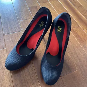 하이힐 블랙 22.5cm