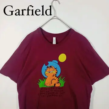 Garfield 가필드 캐릭터 티셔츠 아메리칸 코믹스 XL