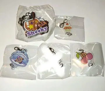 BT21 SHOOKY 연결 아크릴 참 후르츠 하치공 스위츠
