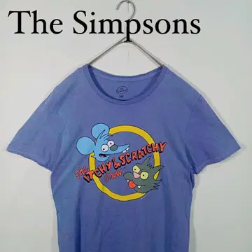 The Simpsons Itchy & Scratchy 티셔츠 심슨