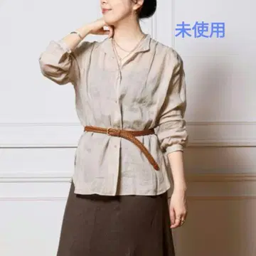 IENA LA BOUCLE 라미론 개더 셔츠