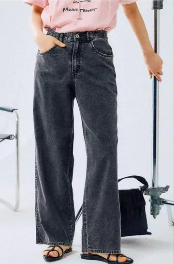 미사용에 가까운 새상품급! 렙심 스트레이트 데님 팬츠