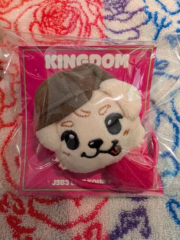 3대째 KINGDOM 폼폼 캐릭터 헤어 밴드 이와타 타카노리 록키