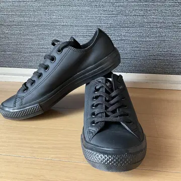 CONVERSE 블랙 로우컷 스니커즈 23.5cm