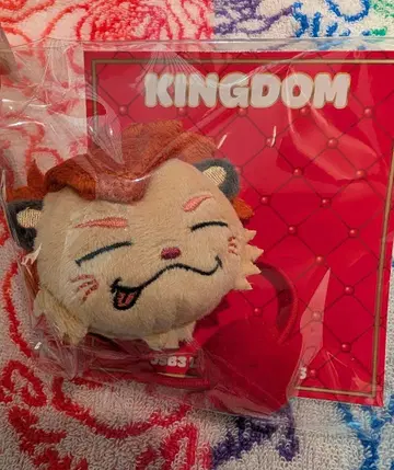 3대 KINGDOM 폼폼 캐릭터 머리끈 이마이치 류지 라이지