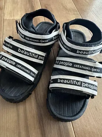 beautiful people SHAKA 샌들 블랙