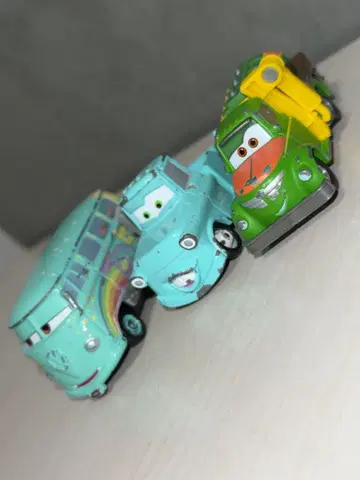 토미카 카 Cars 플레인 필모어 처그 메이터 3대 묶음 판매 마텔