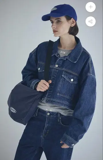 미사용 새상품 택 포함 cap SMC 와펜 캡 블루 SEA rie