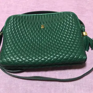 BALLY 그린 숄더백