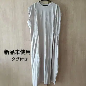 미사용 새상품 실켓 아시메 턱 2WAY 원피스