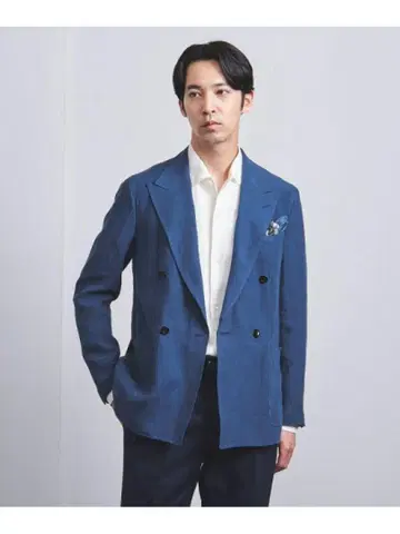 UNITED ARROWS 로얄 블루 파랑 자켓 46 M