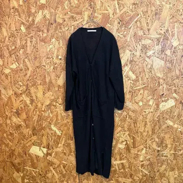 URBAN RESEARCH DOORS 가디건 가운 롱 기장 린넨