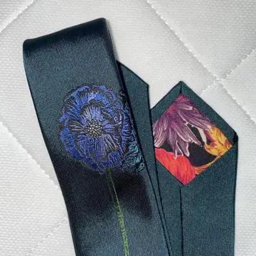 Paul Smith 꽃무늬 자수 넥타이