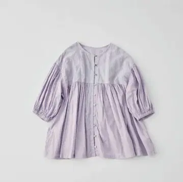 nest Robe 연보라색 버튼 셔츠 F