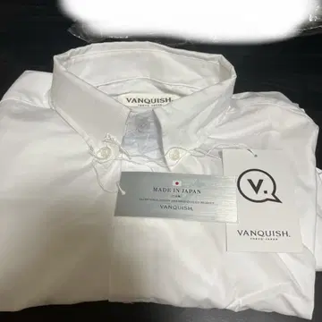 VANQUISH 화이트 셔츠 M 사이즈