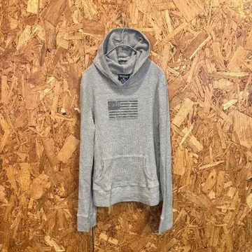 POLOJEANS CO. RALPH LAUREN 와플 후드티 그레이