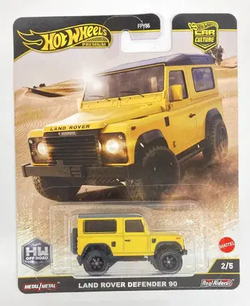 MATTEL 핫휠 카 컬처 오프로드 랜드로버 디펜더 90