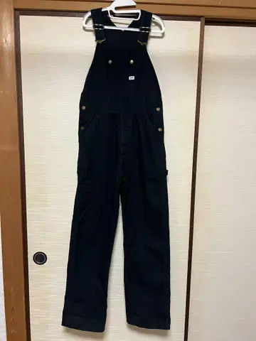 Lee 오버롤 살로펫 블랙 LM7254 XS