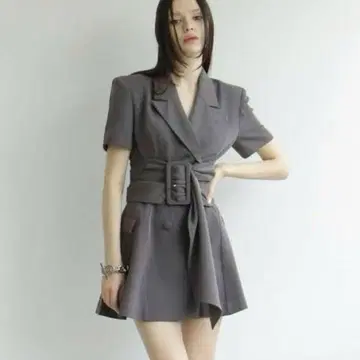 melt the lady spring jacket 원피스 그레이