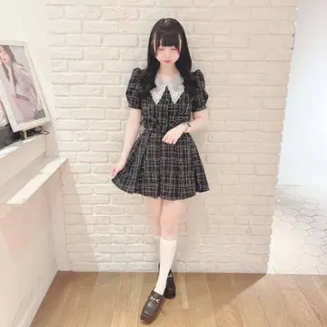 evelyn 옷깃 비쥬 트위드 셋업 블랙