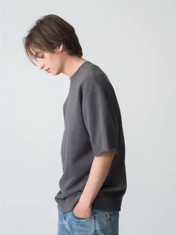 론 헤르만 반팔 맨투맨 사이즈 L 빅 실루엣
