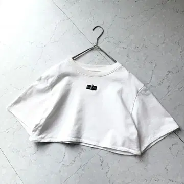 Darich 다리치 부품 박스 숏 티셔츠 화이트