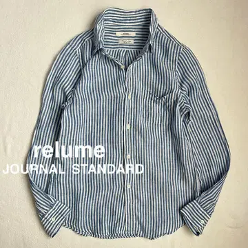 JOURNALSTANDARD relume 프렌치 린넨 스트라이프 셔츠