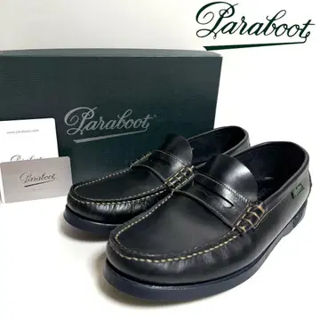 PARABOOT CORAUX 비프 롤 로퍼 다크 네이비 26cm