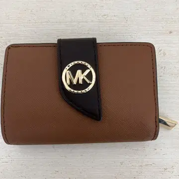 MICHAEL KORS 반지갑 브라운/블랙