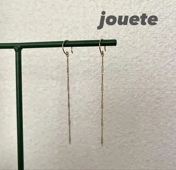 jouete 체인 귀걸이 골드