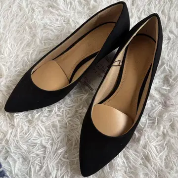 미사용 택 포함 PLST 플라스테 편안한 펌프스 22.5cm 블랙