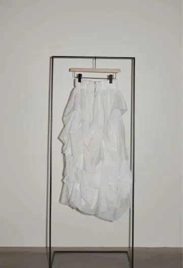 the toe Iris tulle skirt 화이트 S